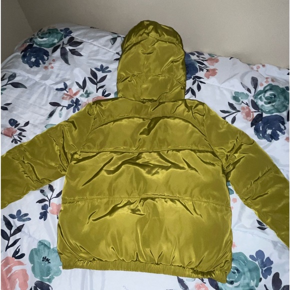 NWOT Kangol x H&M Reflective Hi-Vis Puffer Jacket Coat size XS - Picture 5 of 13